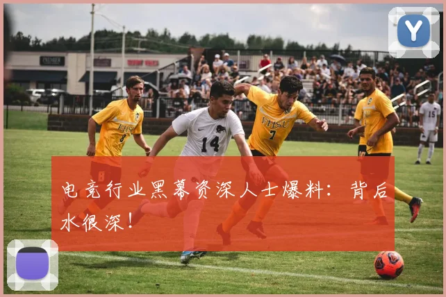 电竞行业黑幕资深人士爆料：背后水很深！